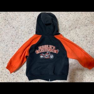 Toddlers Harley Davidson Hoodie